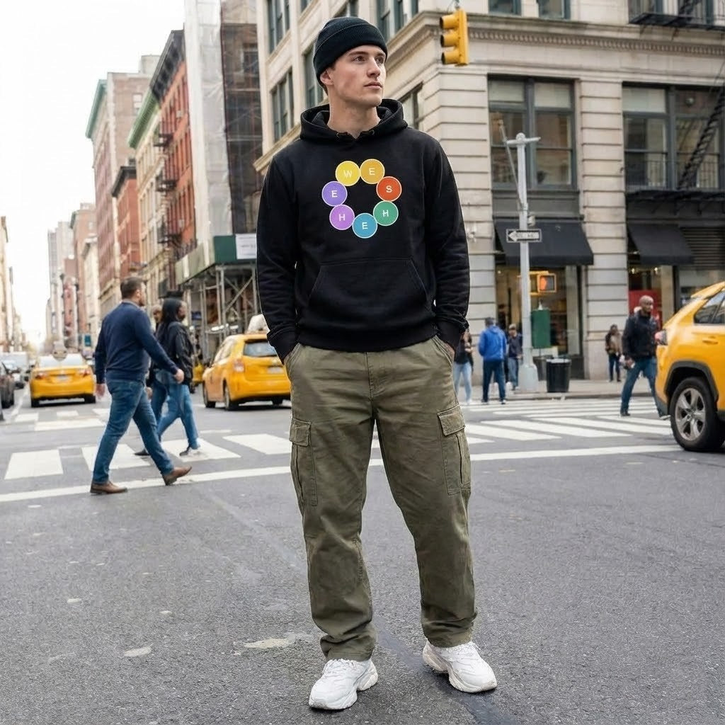 Premium Organic Hoodie – United Color Edition (Unisex)