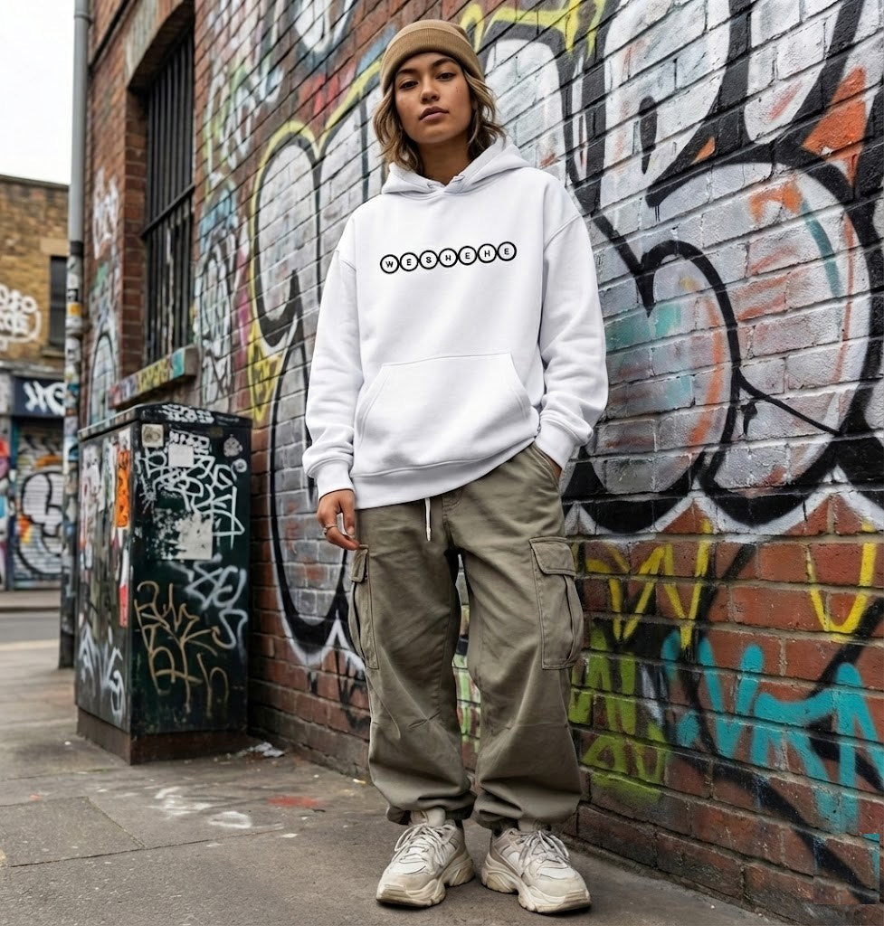 Premium Organic Hoodie – Iconic Monochrome (Unisex)