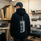Hoodie Oversized Organic – STUDIO Analog Series | Analog Brick Phone Style