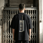 T-Shirt Oversized Organic – STUDIO ANALOG Series | Analog Brick-Phone Style