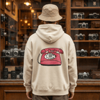 Hoodie Oversized Organic – STUDIO ANALOG Series | Analog Retro Phone Style
