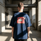 T-Shirt Oversized Organic – STUDIO ANALOG Series | Analog Retro Phone Style