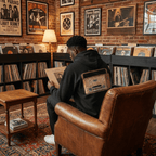 Zipper Hoodie Organic – STUDIO ANALOG Series | Retro Radio Craft Style