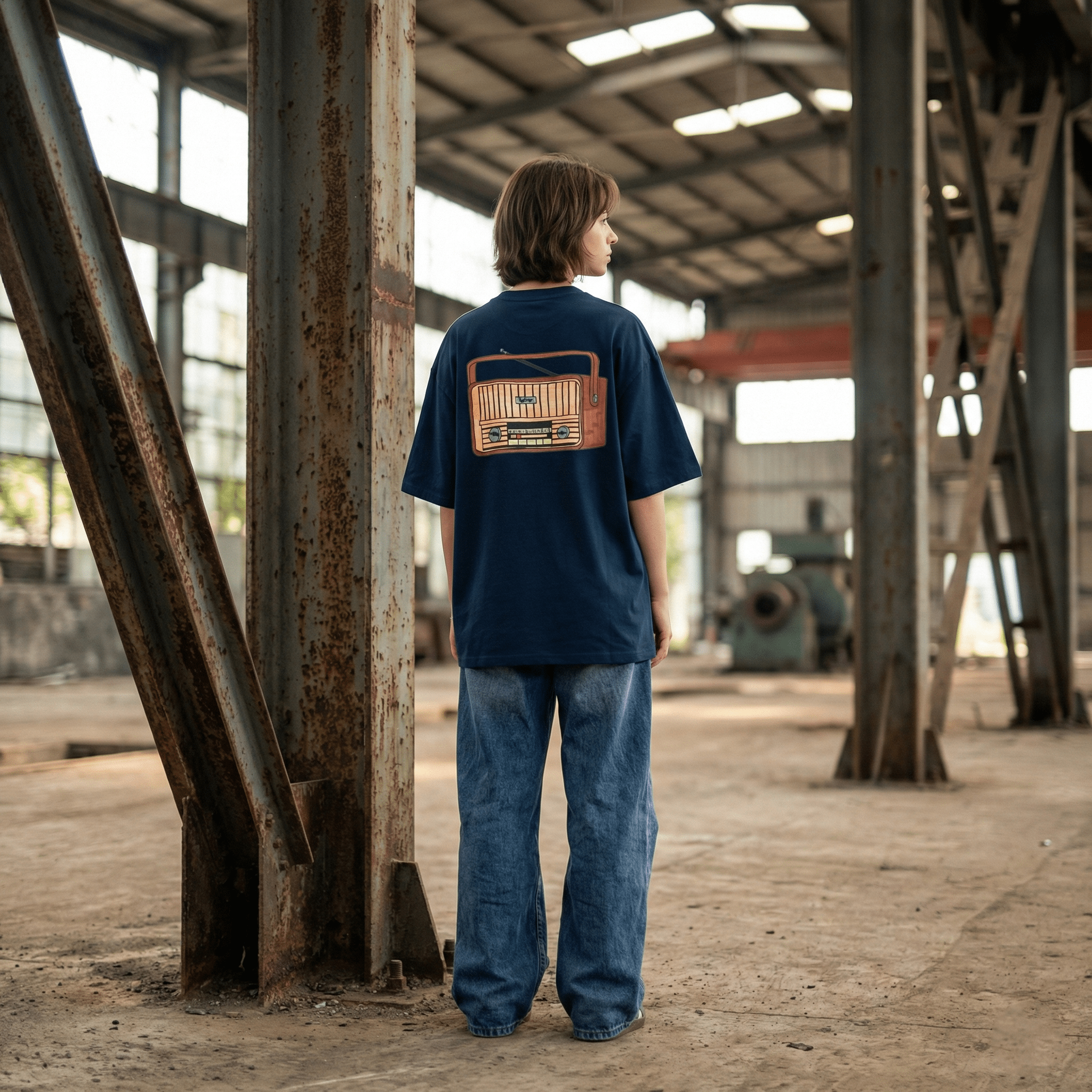 T-Shirt Organic – STUDIO ANALOG Series | Retro Radio Craft Style