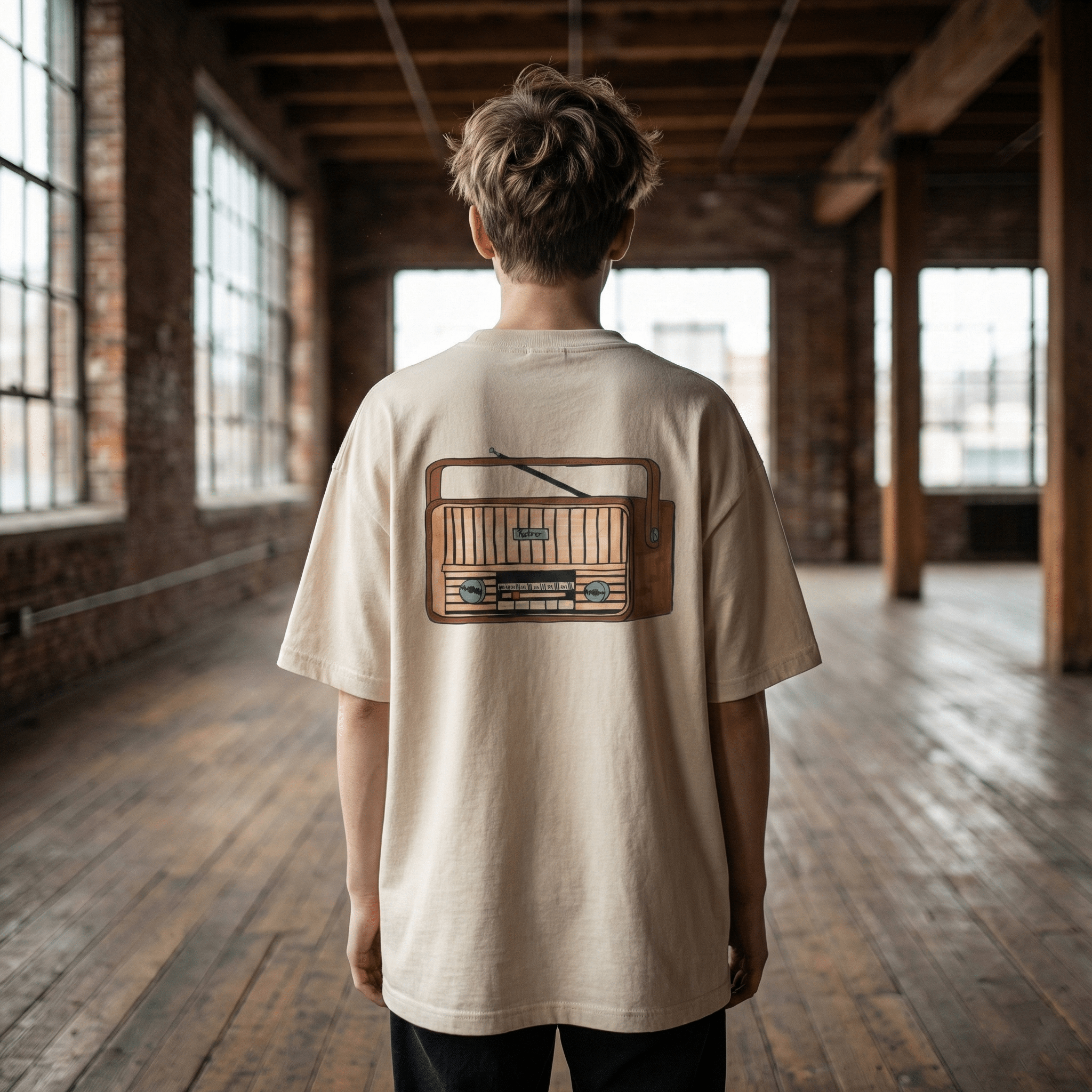 T-Shirt Organic – STUDIO ANALOG Series | Retro Radio Craft Style