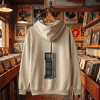 Hoodie Oversized Organic – STUDIO Analog Series | Analog Brick Phone Style