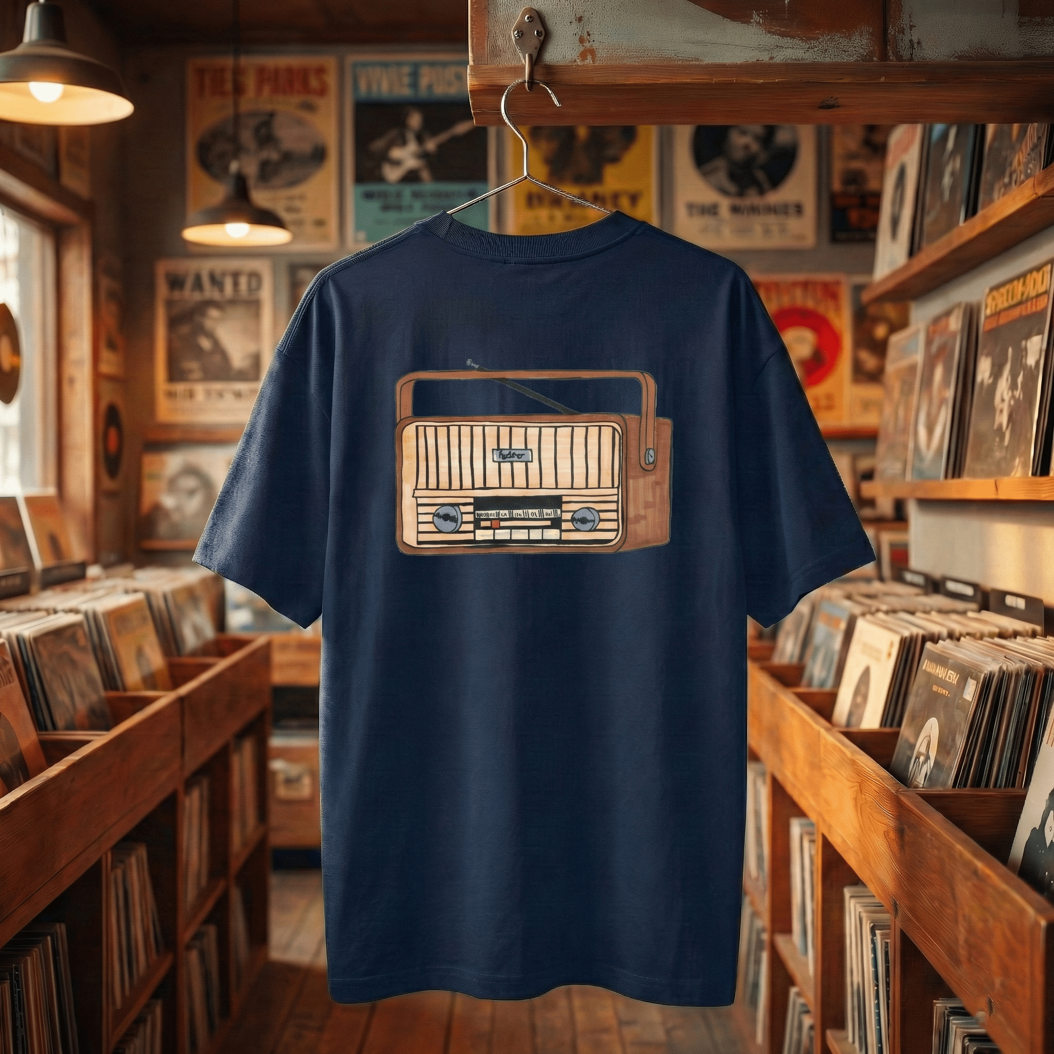 T-Shirt Organic – STUDIO ANALOG Series | Retro Radio Craft Style