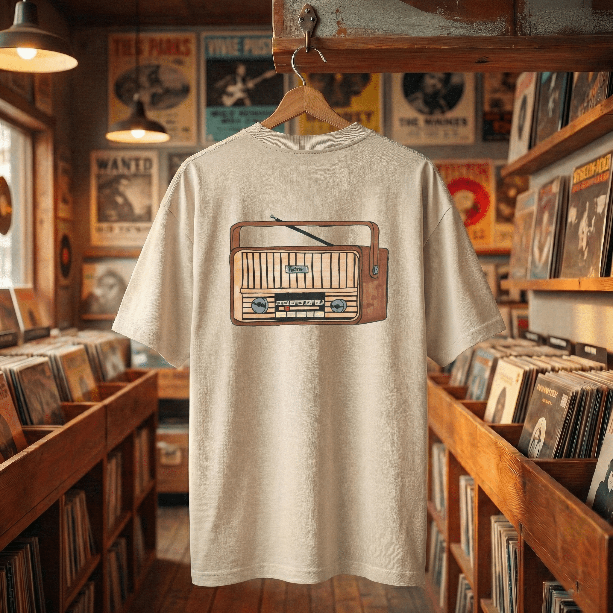 T-Shirt Organic – STUDIO ANALOG Series | Retro Radio Craft Style