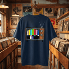 T-Shirt Oversized Organic – STUDIO ANALOG Series | Analog Retro TV Style