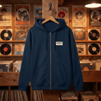 Zipper Hoodie Organic – STUDIO ANALOG Series | Retro Radio Craft Style