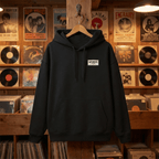 Hoodie Oversized Organic – STUDIO ANALOG Series | Retro Radio Craft Style