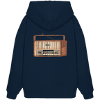 Hoodie Oversized Organic – STUDIO ANALOG Series | Retro Radio Craft Style