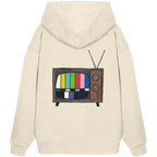 Hoodie Oversized Organic – STUDIO ANALOG Series | Analog Retro TV Style