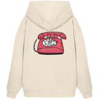 Studio - Retro Phone - Organic Oversize Hoodie real