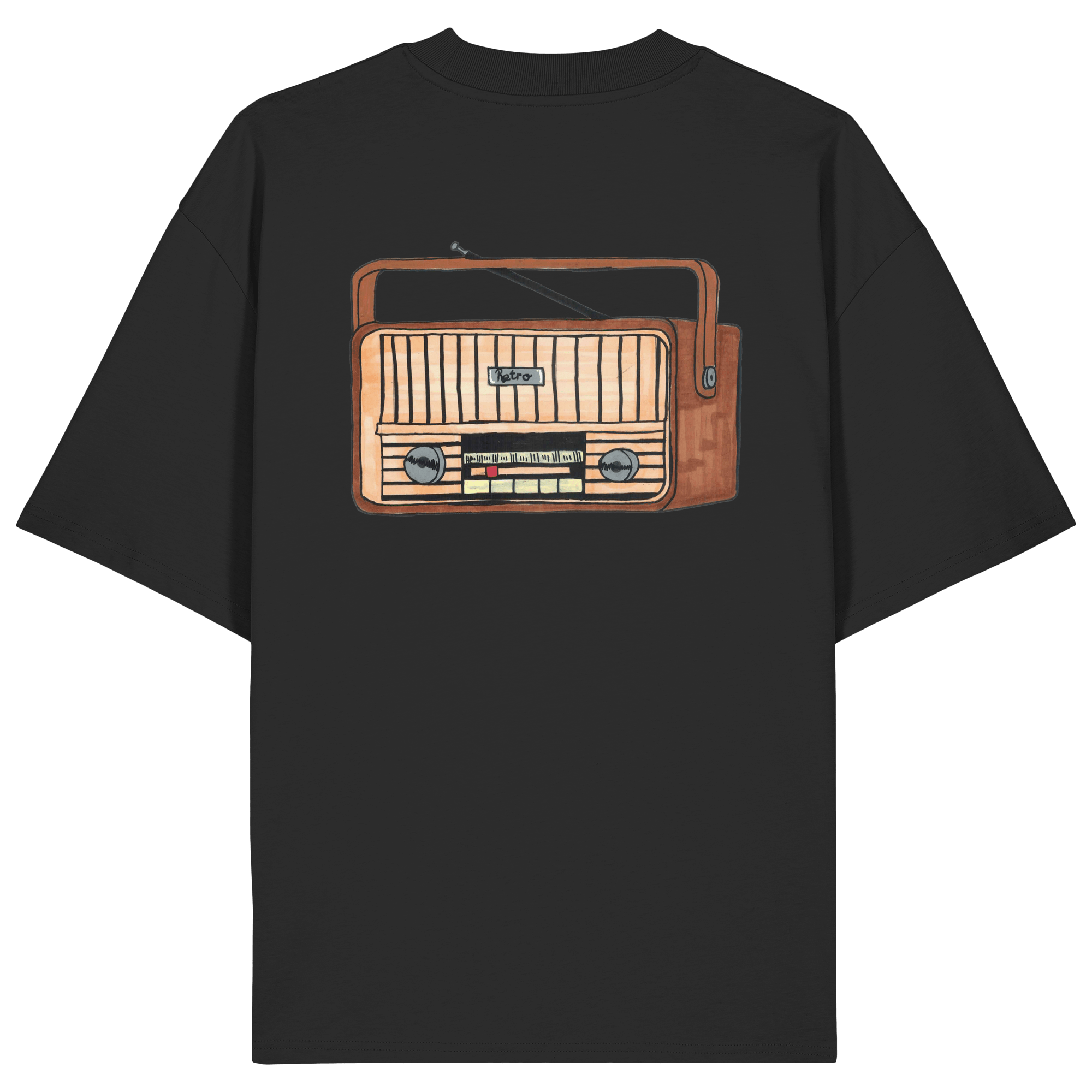 T-Shirt Organic – STUDIO ANALOG Series | Retro Radio Craft Style