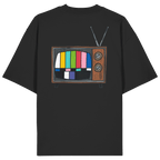 T-Shirt Oversized Organic – STUDIO ANALOG Series | Analog Retro TV Style