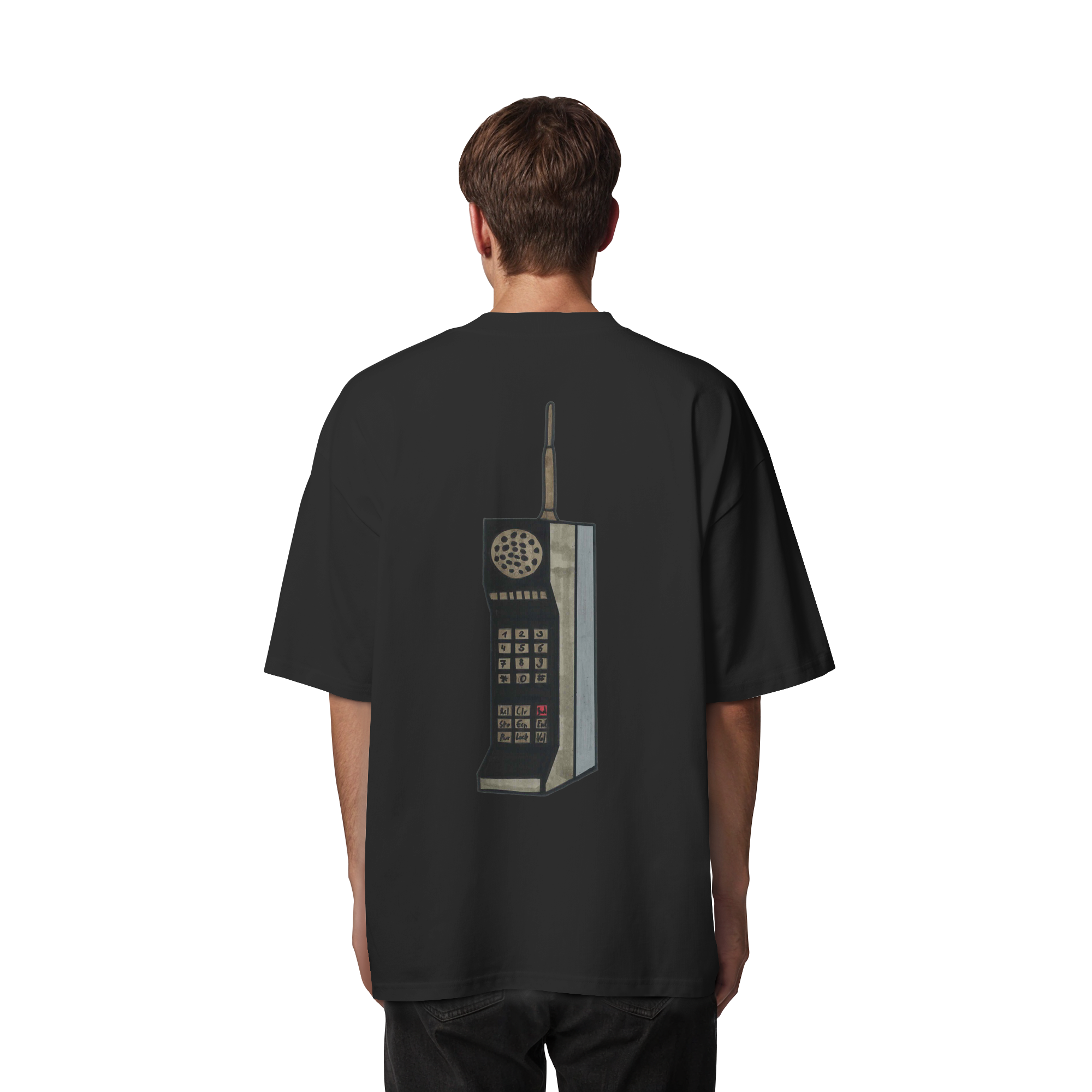 Studio - Retro Phone Kopie - Organic Oversize Shirt real