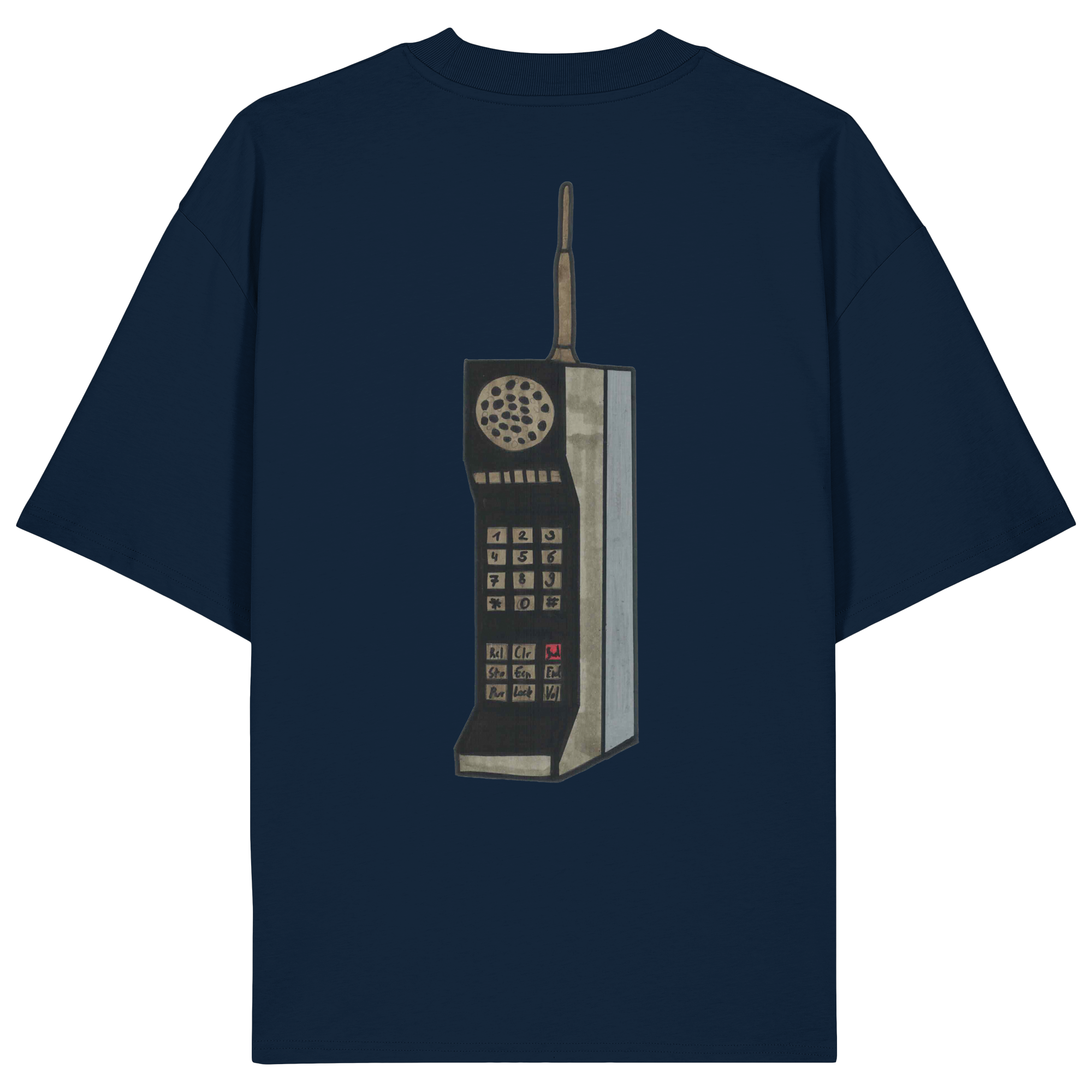 Studio - Retro Phone Kopie - Organic Oversize Shirt real