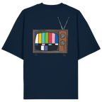 T-Shirt Oversized Organic – STUDIO ANALOG Series | Analog Retro TV Style