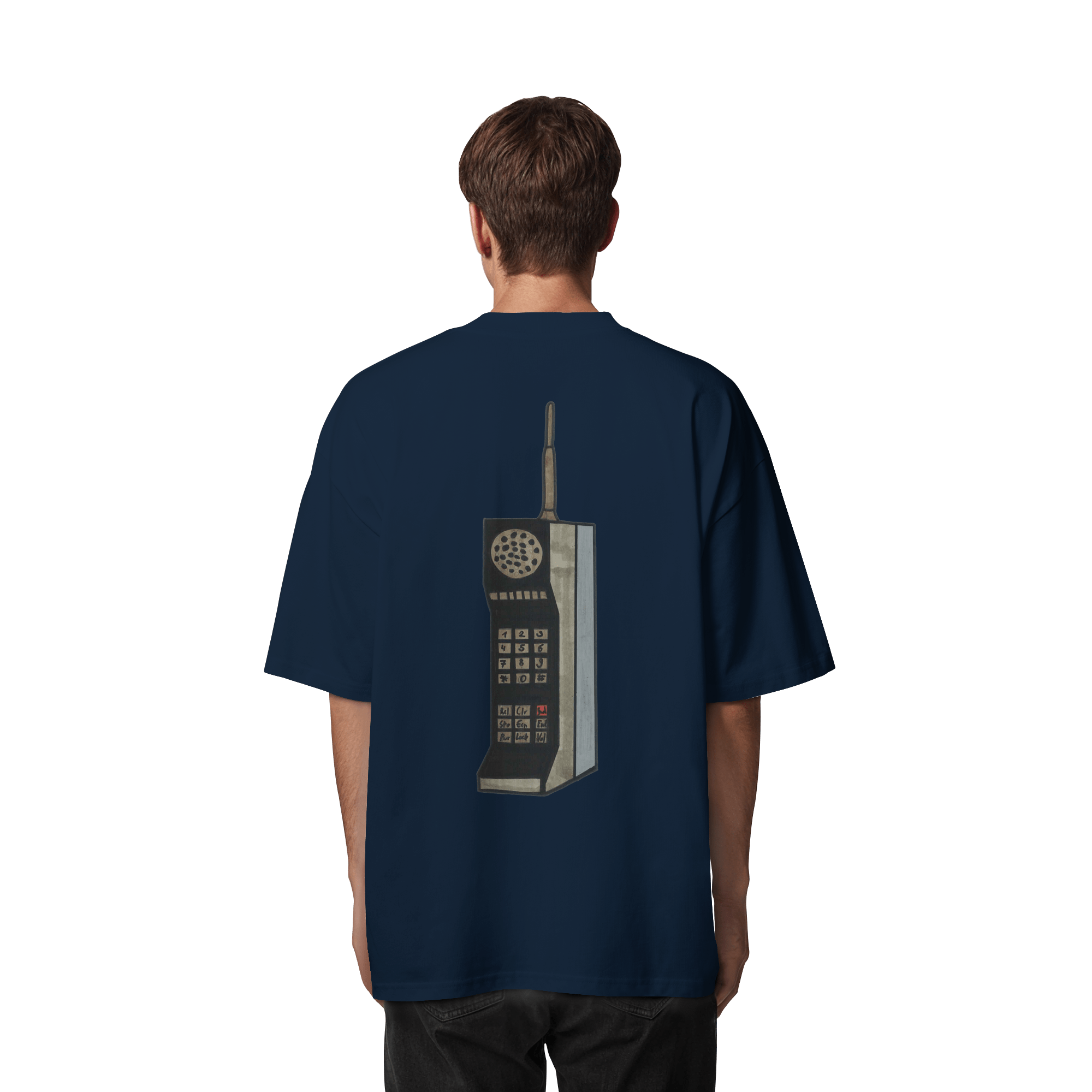 Studio - Retro Phone Kopie - Organic Oversize Shirt real