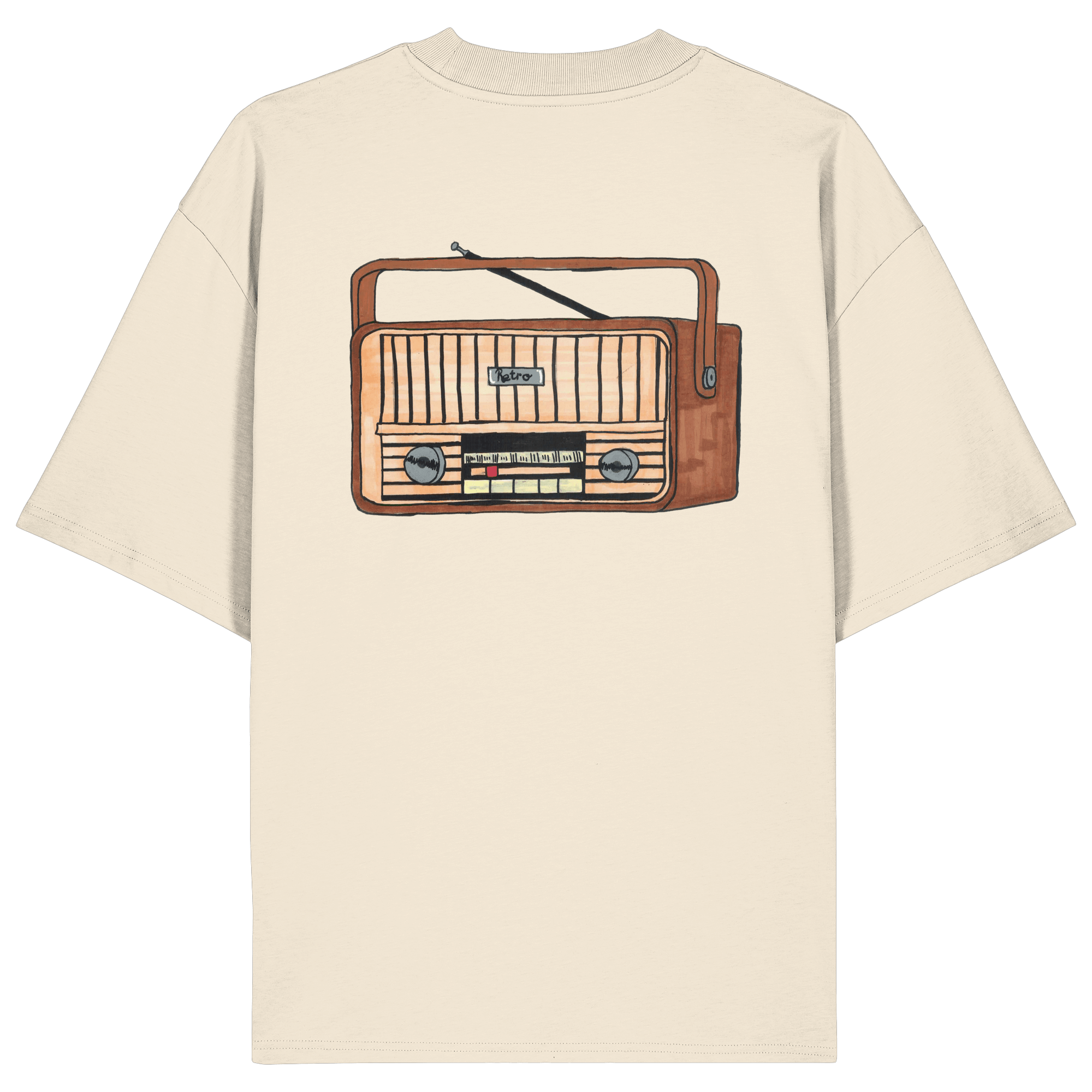 T-Shirt Organic – STUDIO ANALOG Series | Retro Radio Craft Style