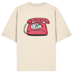 T-Shirt Oversized Organic – STUDIO ANALOG Series | Analog Retro Phone Style