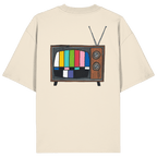 T-Shirt Oversized Organic – STUDIO ANALOG Series | Analog Retro TV Style