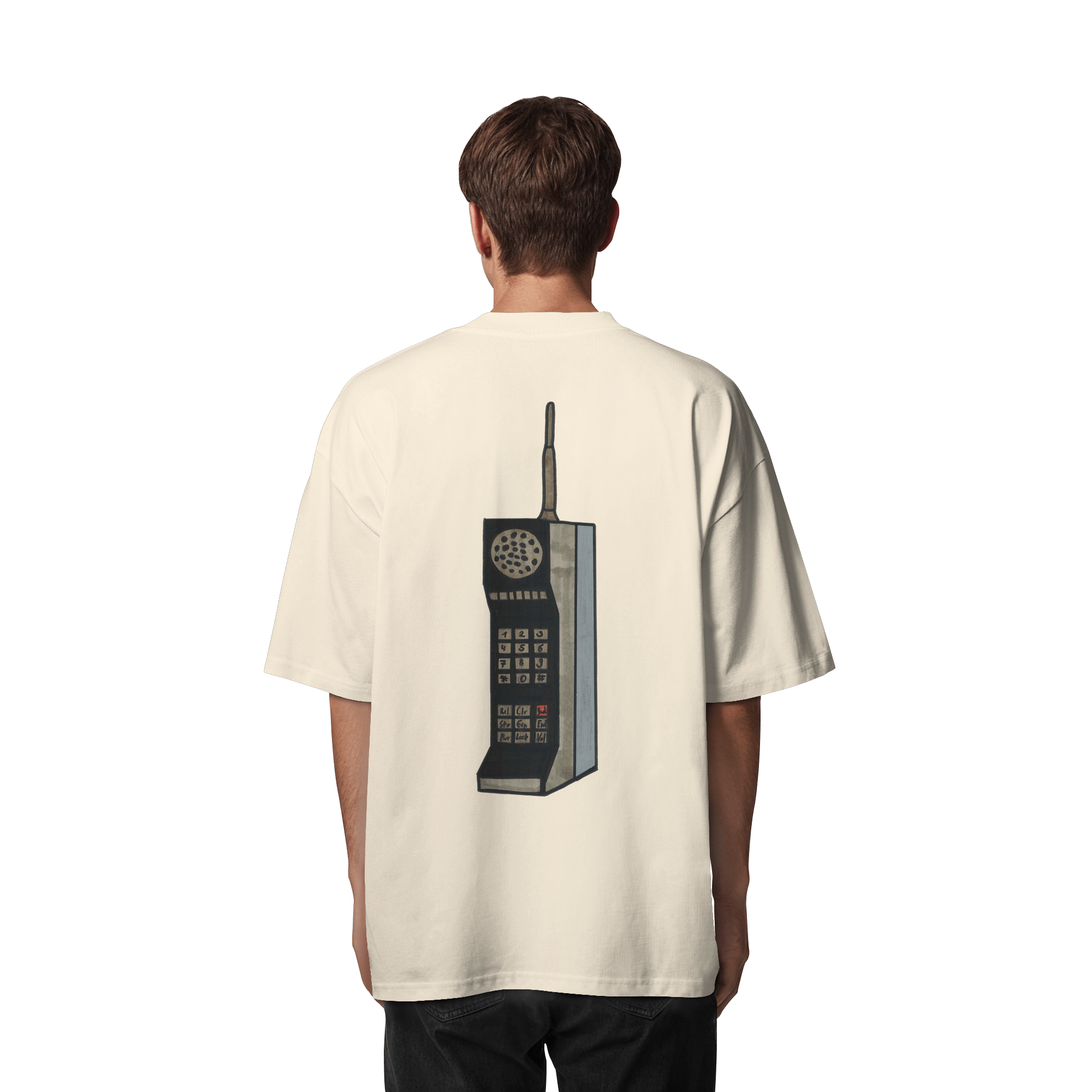 Studio - Retro Phone Kopie - Organic Oversize Shirt real