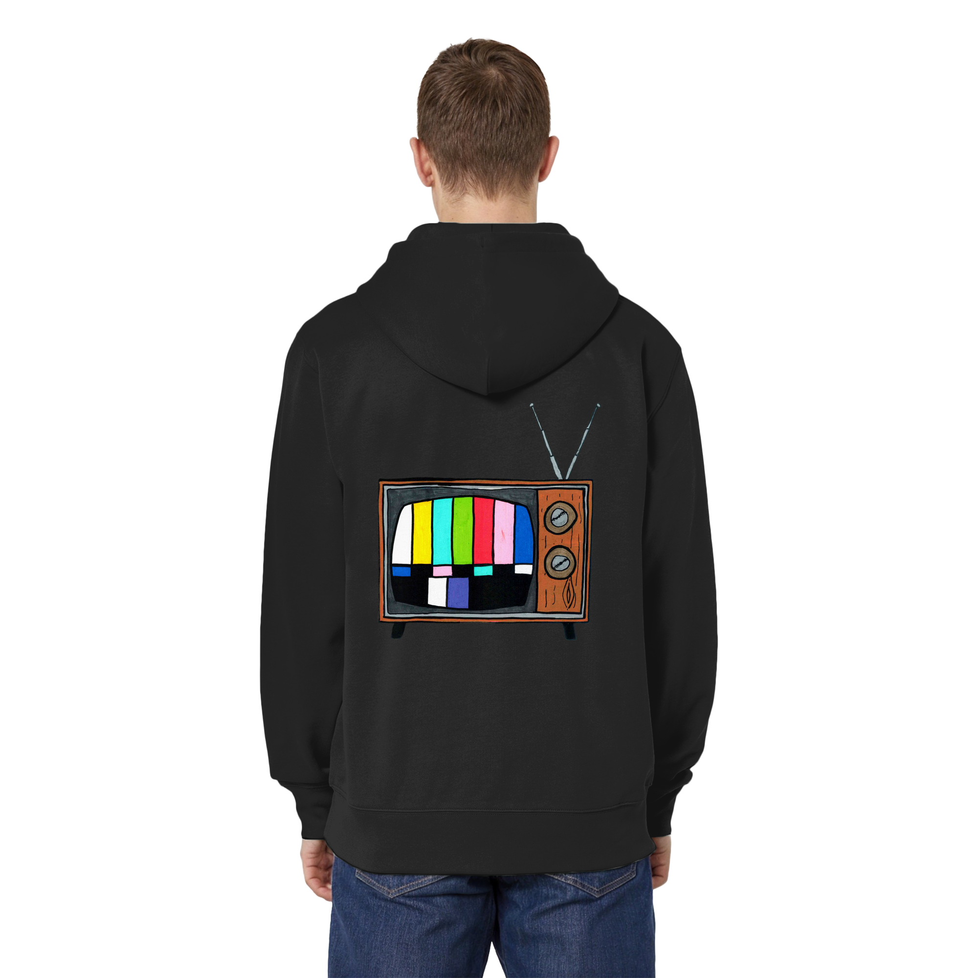 Studio - Retro TV real - Organic Relaxed Zipper