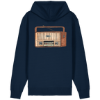 Zipper Hoodie Organic – STUDIO ANALOG Series | Retro Radio Craft Style