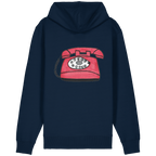 Zipper Hoodie Organic – STUDIO ANALOG Series | Analog Retro Phone Style