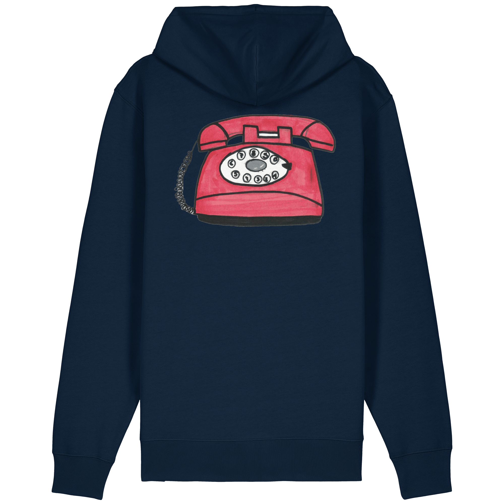 Studio - Retro Phone - Organic Relaxed Zipper real