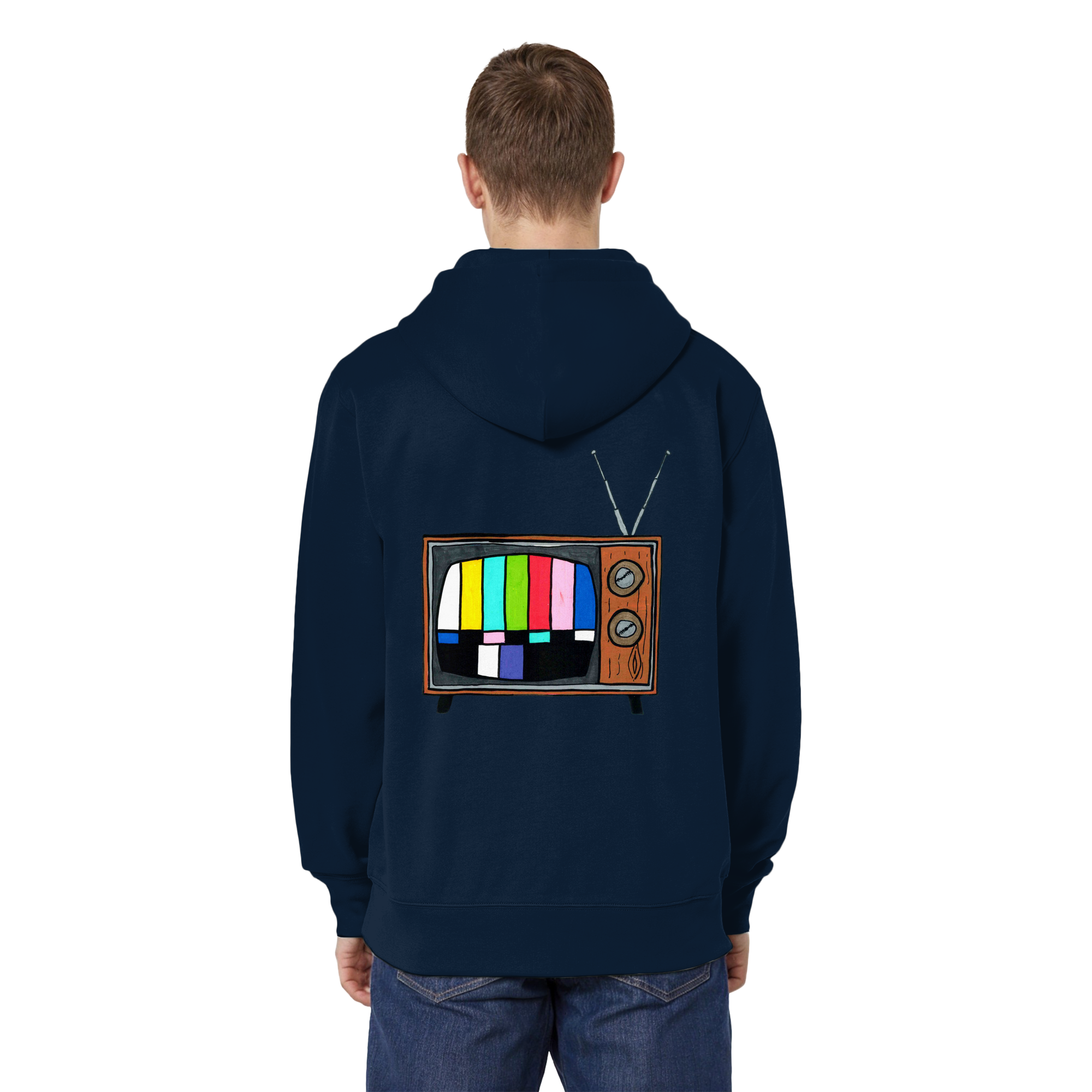 Studio - Retro TV real - Organic Relaxed Zipper