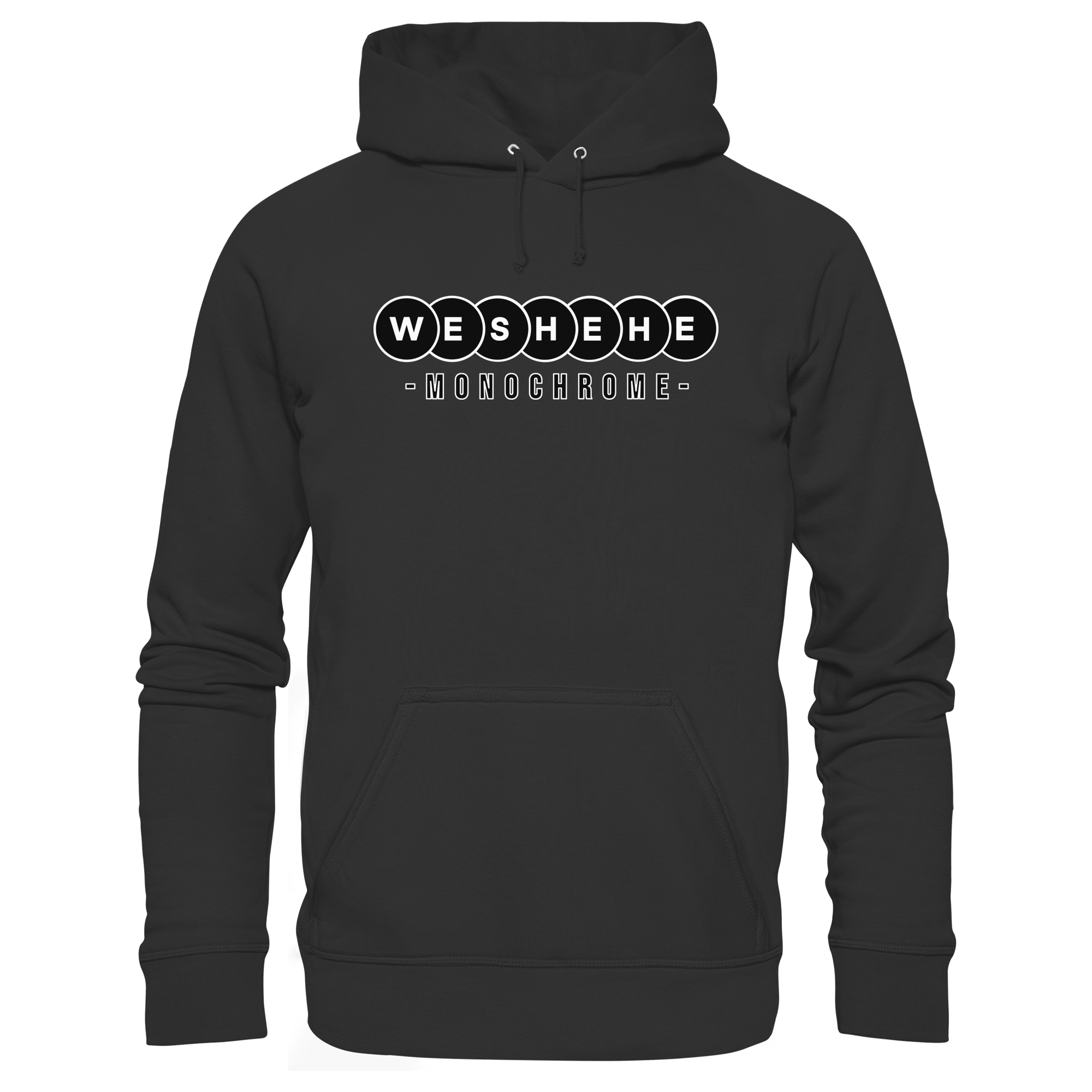 Premium Organic – Iconic Monochrome (Unisex) - Organic Basic Hoodie
