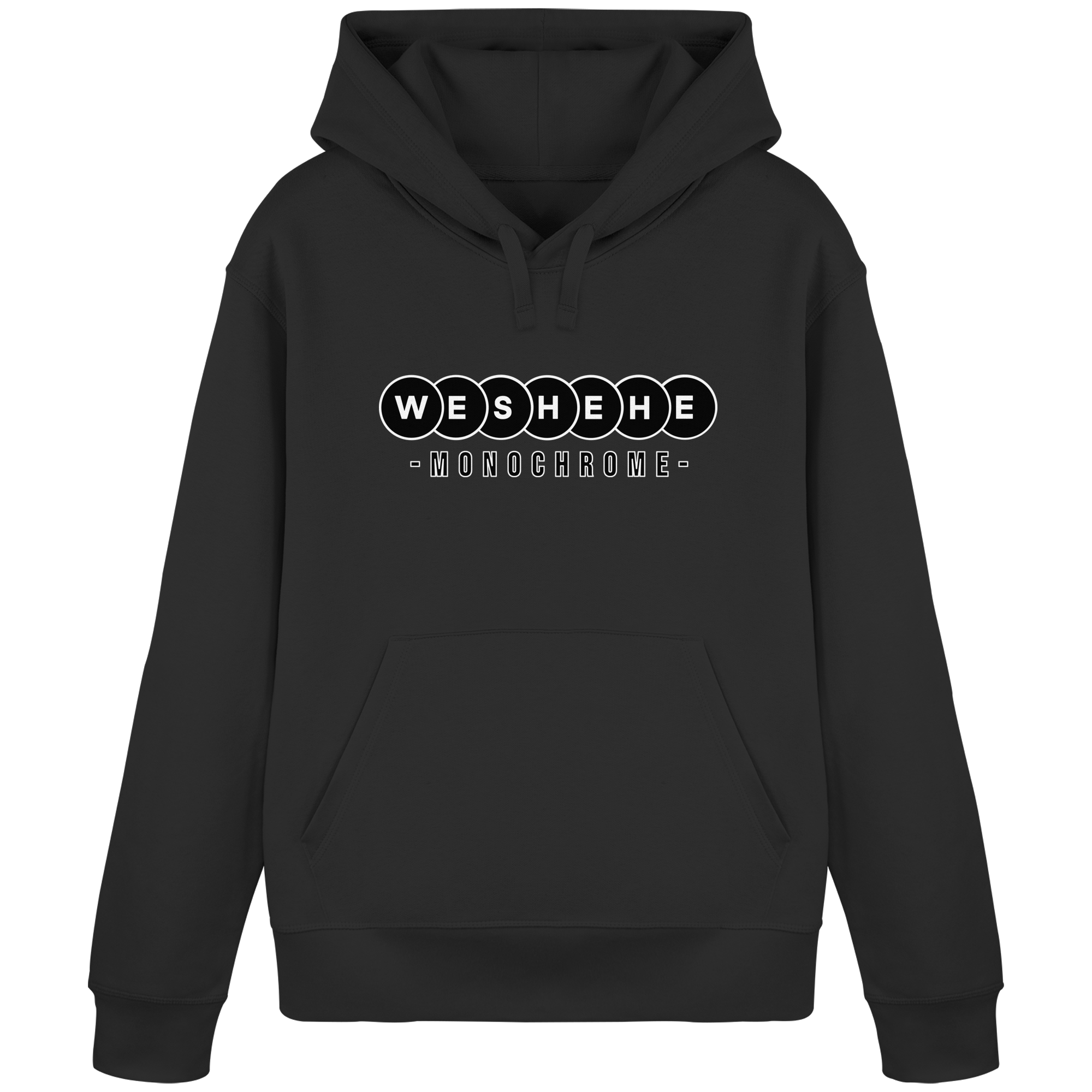 Premium Organic – Iconic Monochrome (Unisex) - Organic Basic Hoodie