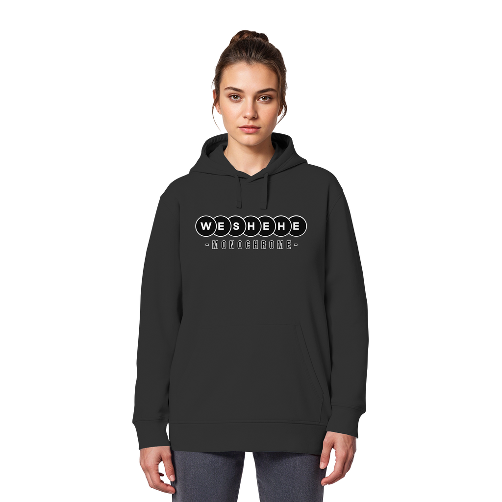 Premium Organic – Iconic Monochrome (Unisex) - Organic Basic Hoodie