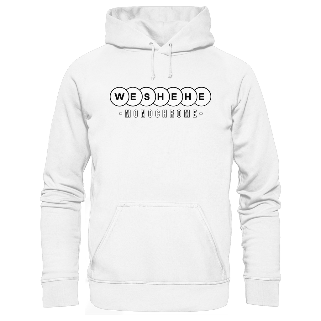 Premium Organic – Iconic Monochrome (Unisex) - Organic Basic Hoodie