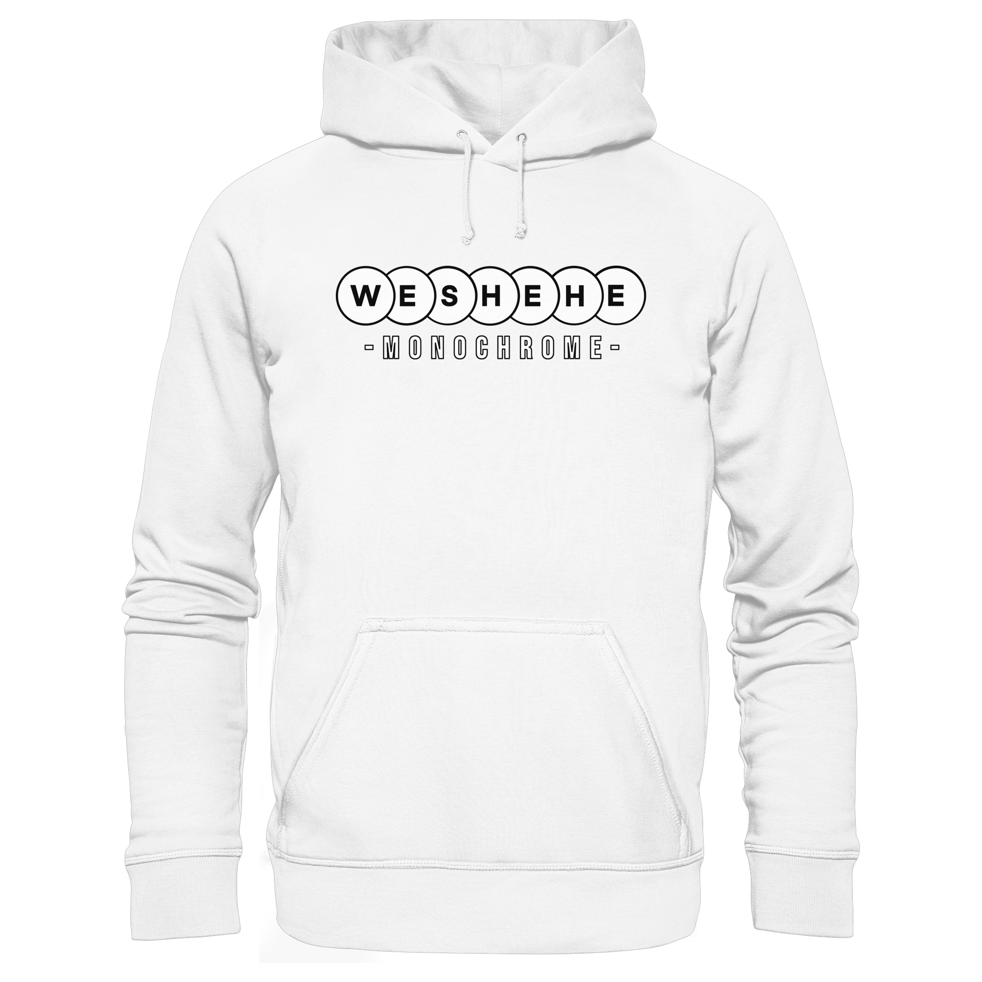 Premium Organic – Iconic Monochrome (Unisex) - Organic Basic Hoodie
