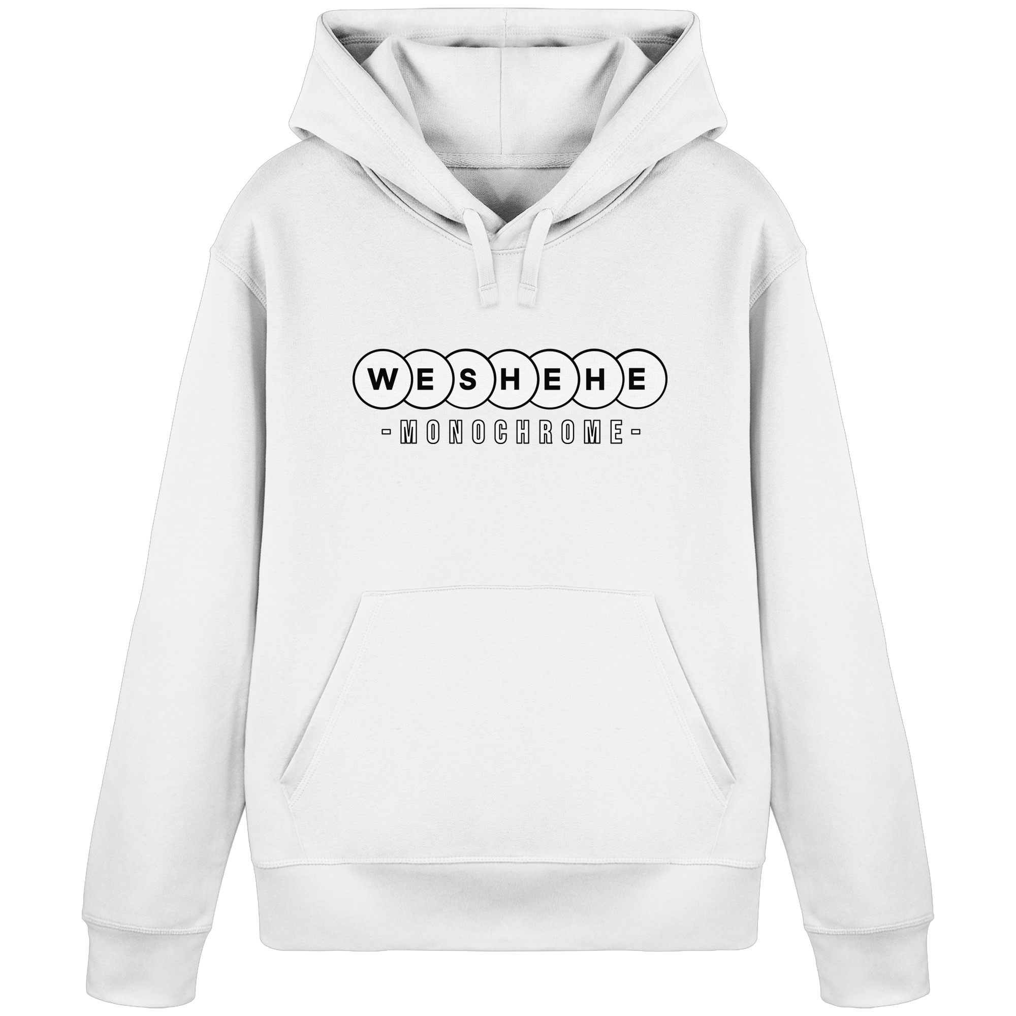 Premium Organic – Iconic Monochrome (Unisex) - Organic Basic Hoodie