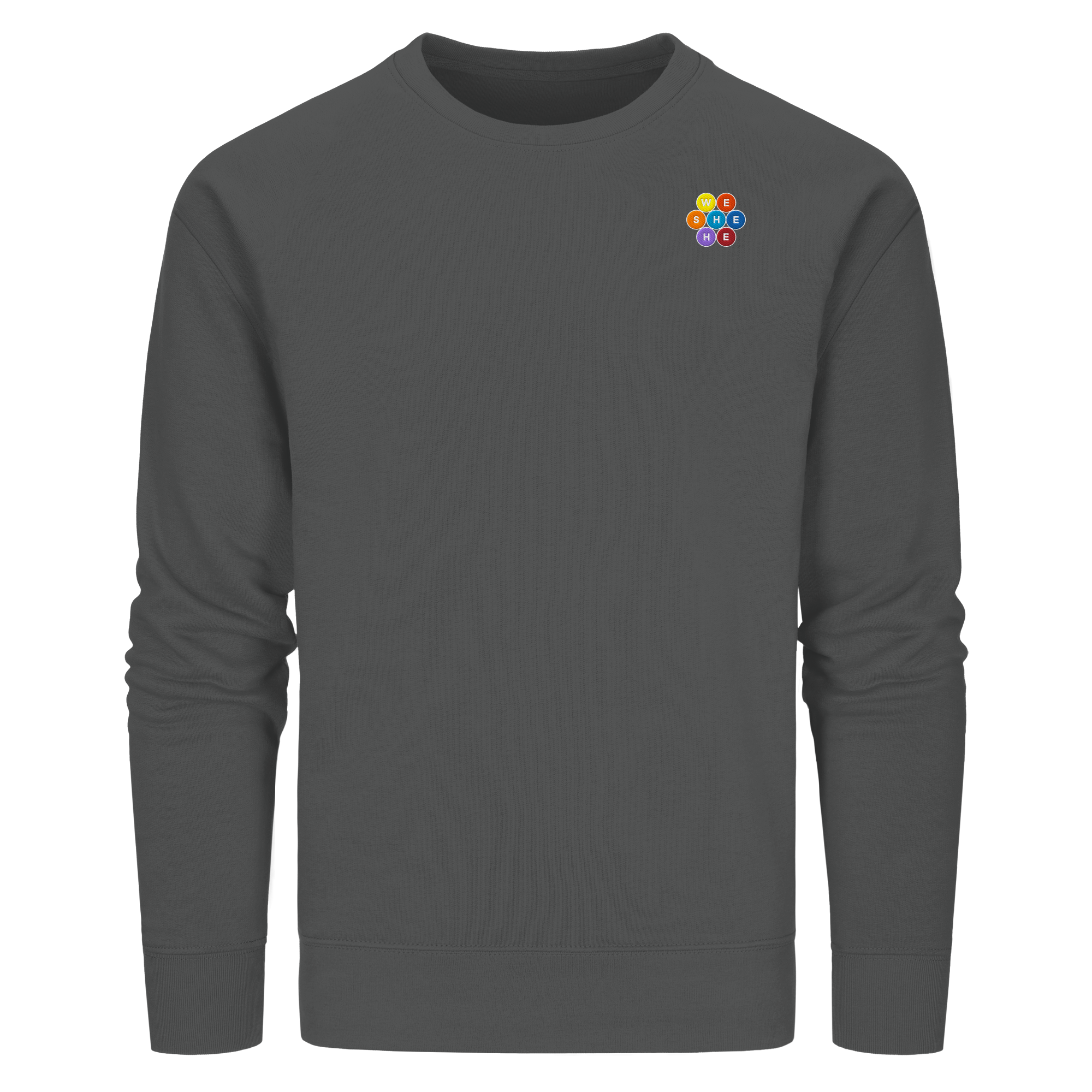 WESHEHE Signature Kopie - Organic Basic Unisex Sweatshirt