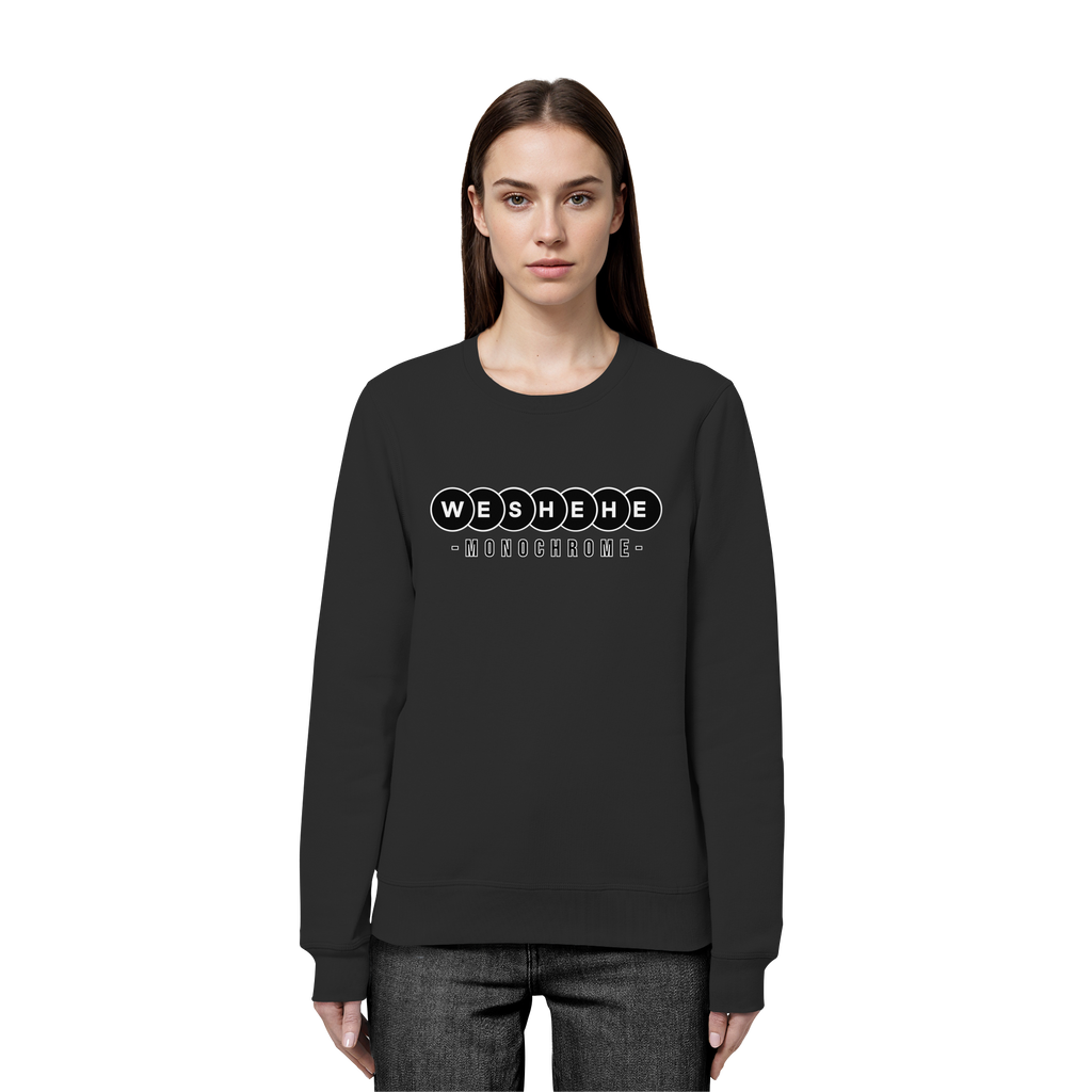 Premium Organic – Iconic Monochrome (Unisex) - Organic Basic Unisex Sweatshirt