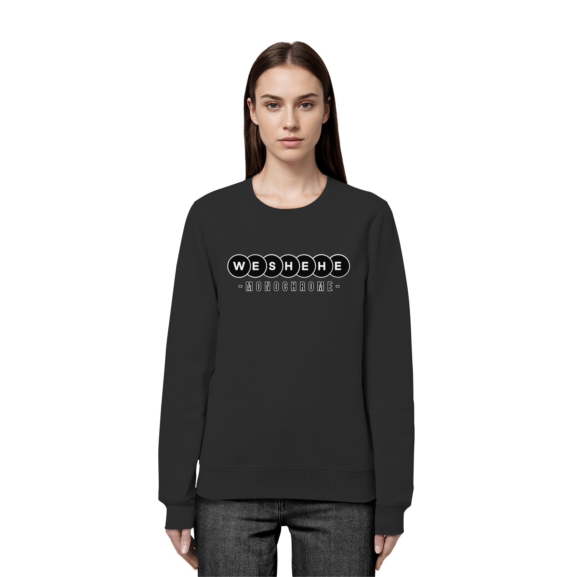 Sweatshirt Organic – MONOCHROME Edition | Urban Minimalist Style