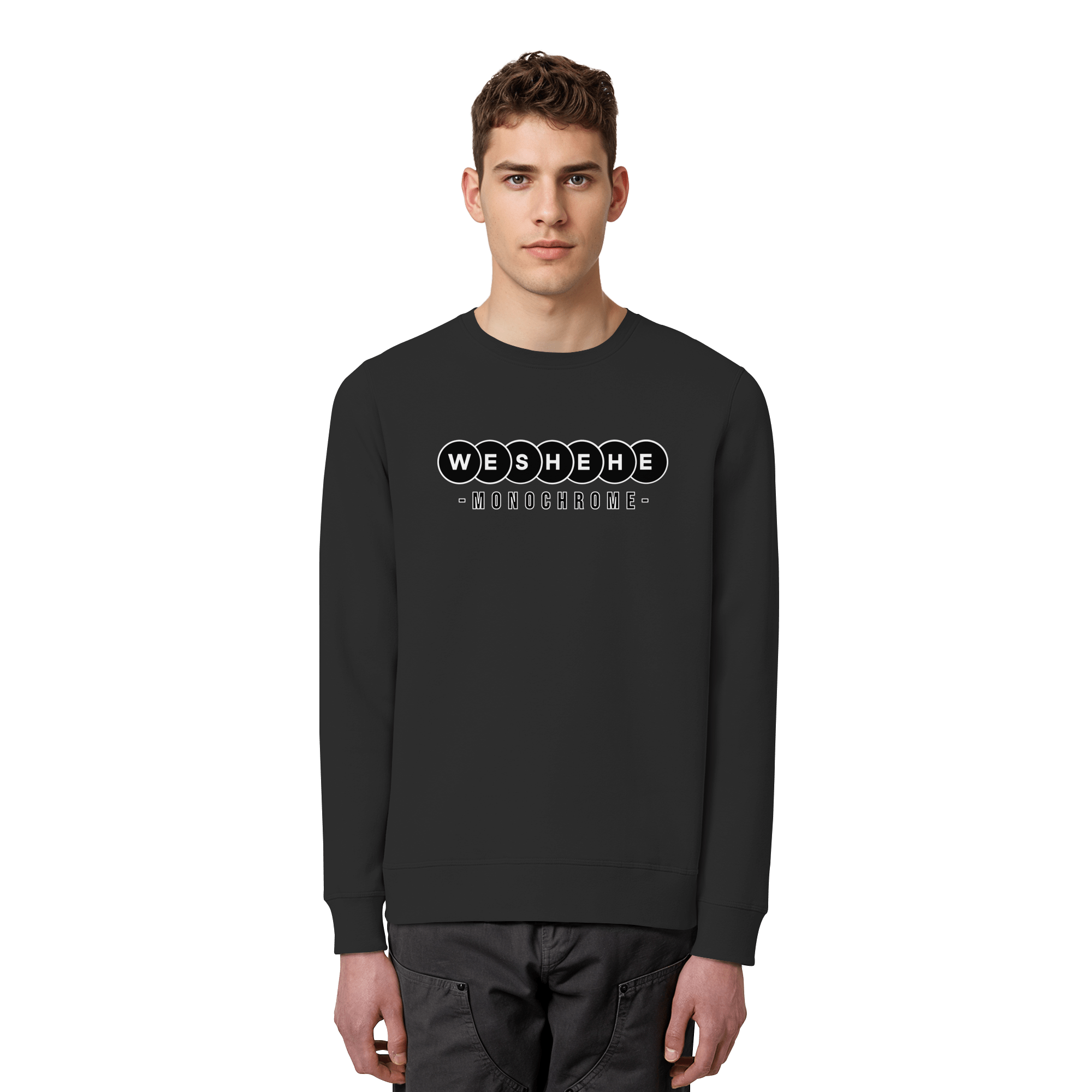 Sweatshirt Organic – MONOCHROME Edition | Urban Minimalist Style