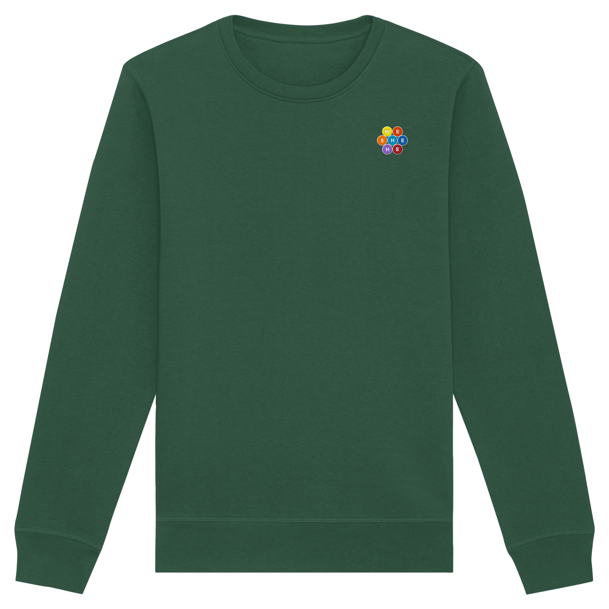 WESHEHE Signature Kopie - Organic Basic Unisex Sweatshirt