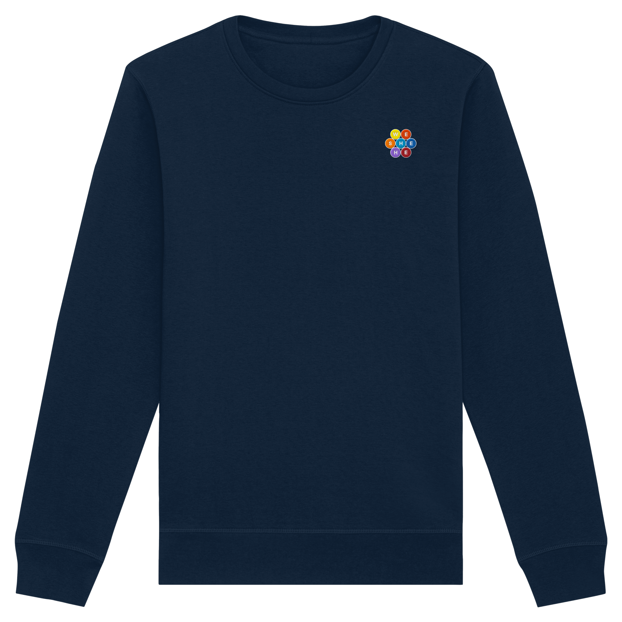 WESHEHE Signature Kopie - Organic Basic Unisex Sweatshirt