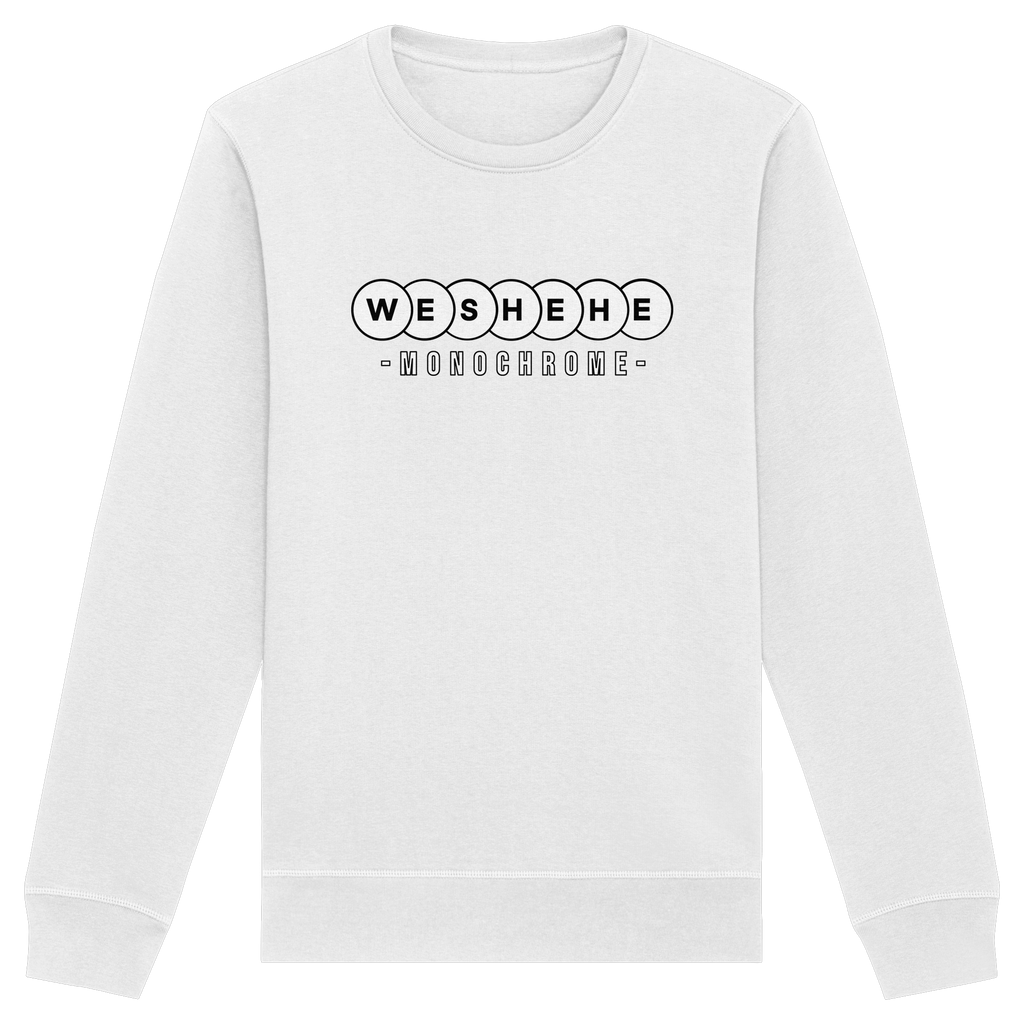 Premium Organic – Iconic Monochrome (Unisex) - Organic Basic Unisex Sweatshirt