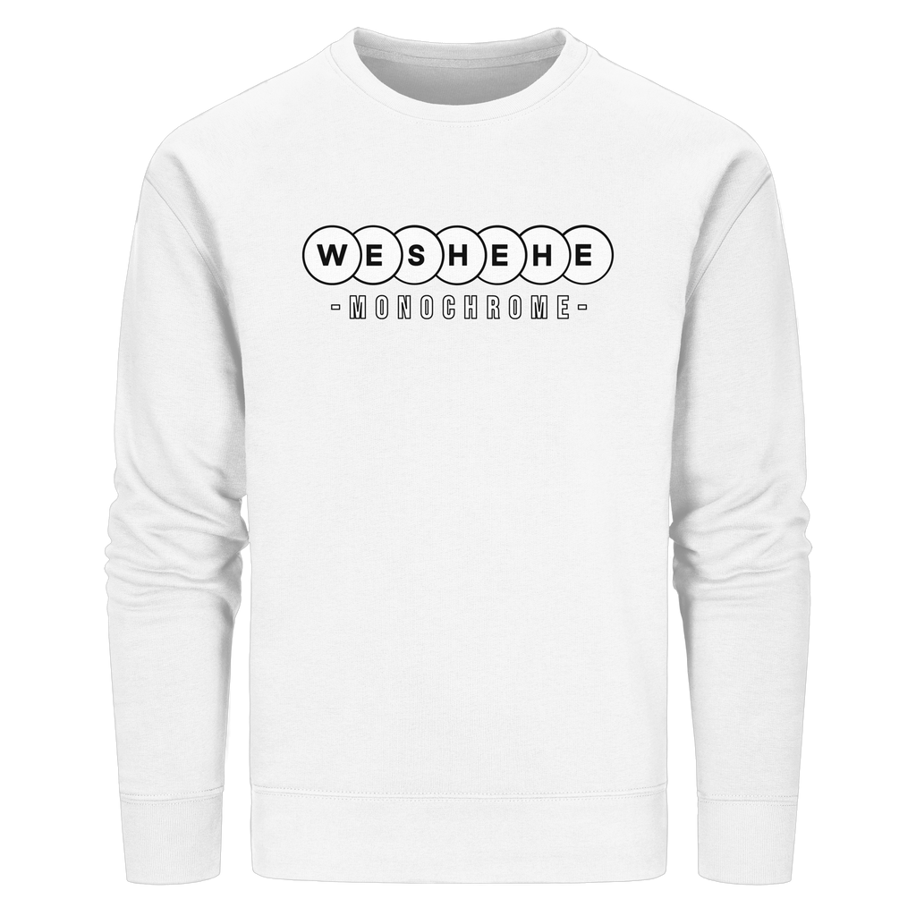 Premium Organic – Iconic Monochrome (Unisex) - Organic Basic Unisex Sweatshirt