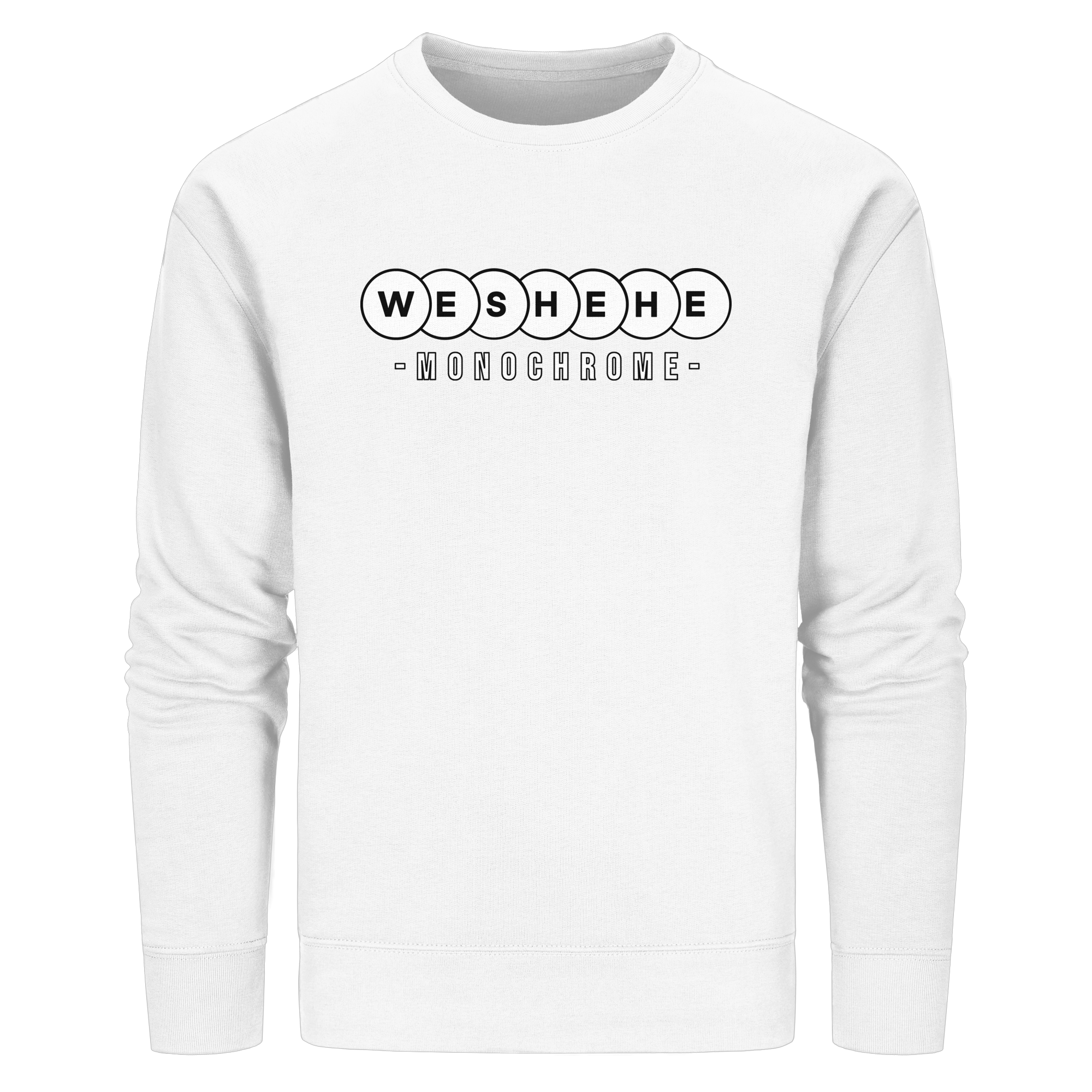 Premium Organic – Iconic Monochrome (Unisex) - Organic Basic Unisex Sweatshirt