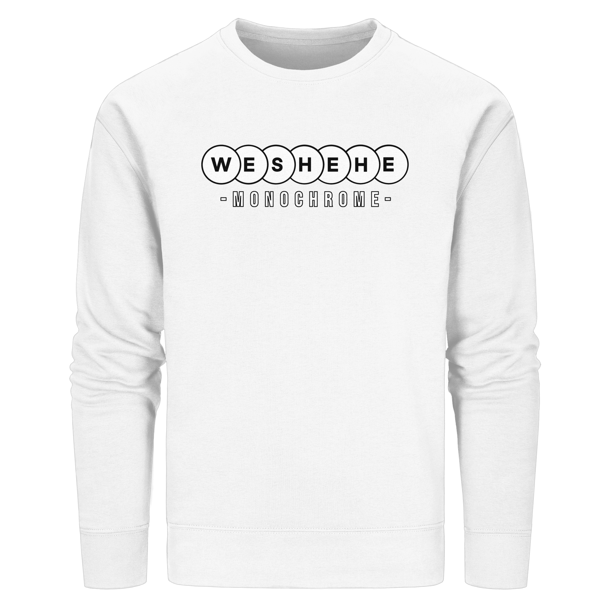 Sweatshirt Organic – MONOCHROME Edition | Urban Minimalist Style