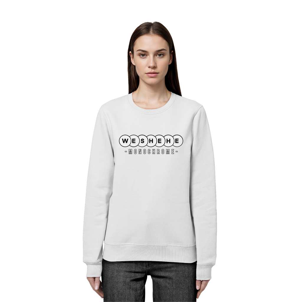 Premium Organic – Iconic Monochrome (Unisex) - Organic Basic Unisex Sweatshirt